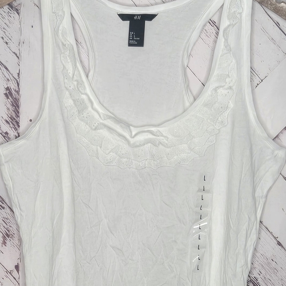 H&M Ruffle Collar Tank Top - Picture 4 of 4